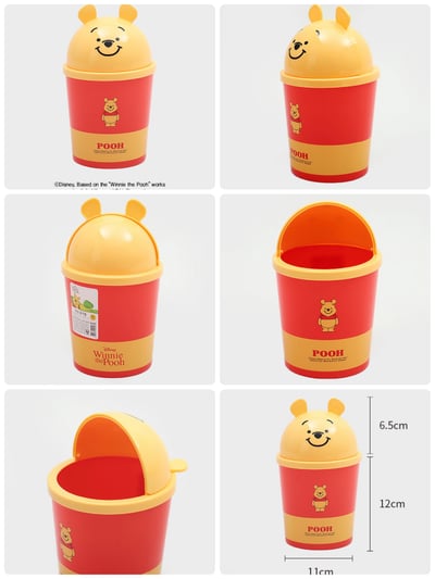 韓國大創 X 迪士尼聯名 小熊維尼家族 居家收納用品/車用品7