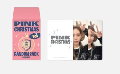 SMTOWN PHOTO CARD RANDOM PACK - 2022 PINK CHRISTMAS15