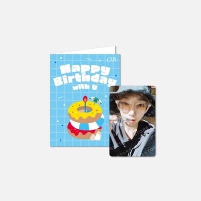 Super Junior Yesung 藝聲 2023年生日周邊 生日賀卡1