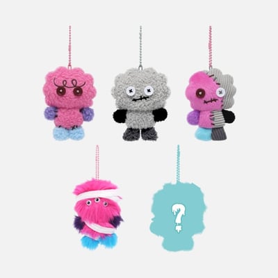 SHINee Key 2025 "KEYLAND : Uncanny Valley" 官方周邊 10CM娃娃鑰匙圈吊飾(隨機)1