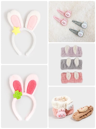 韓國大創 2023年兔年系列 髮飾/洗臉髮帶1