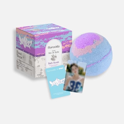 aespa X florevida 聯名 沐浴球套組3