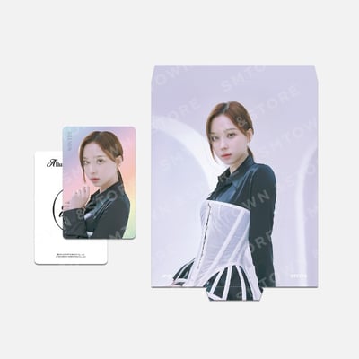 aespa "Alluring Atelier" 官方周邊 閃卡+寫真小卡套組2