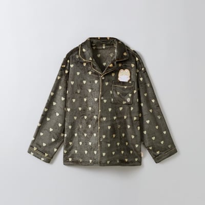 EXO BAEKHYUN 伯賢 官方周邊 TEO-LAE-GI X SPAO 聯名款 珊瑚絨睡衣3