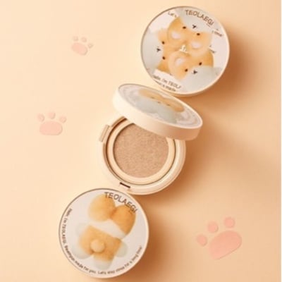 EXO BAEKHYUN 伯賢 官方周邊 TEOLAEGI X AMORE 聯名款 氣墊粉餅1