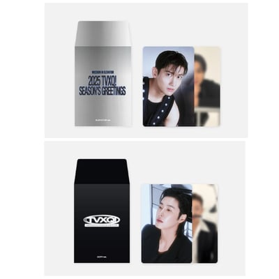 TVXQ! 東方神起 2025年年曆 官方周邊 隨機小卡套組1