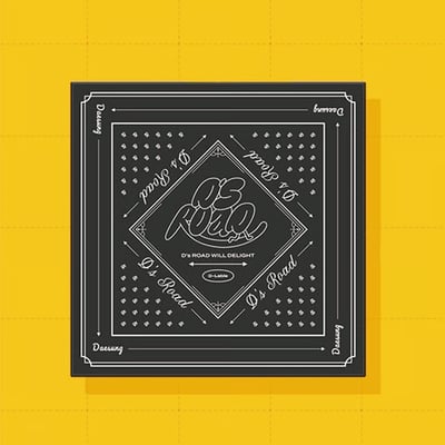 BIGBANG DAESUNG 대성 大聲 2024 FAN DAY TOUR D's ROAD 官方周邊 頭巾1