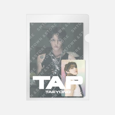 NCT TAEYONG 泰容 THE 2ND MINI ALBUM "TAP" 官方周邊 閃卡+寫真小卡套組1