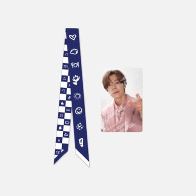 SUPER JUNIOR SUPER SHOW 9  安可場周邊 領巾寫真卡套組1