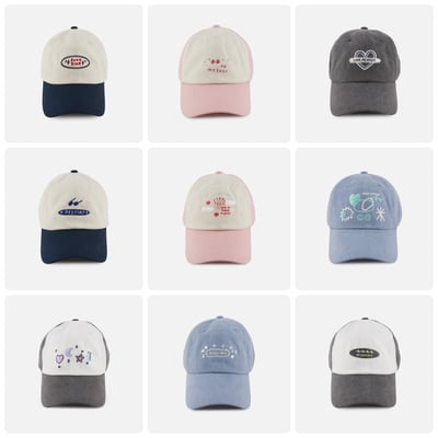 SM TOWM X Soo Soo jin 聯名周邊 棒球帽/鴨舌帽1