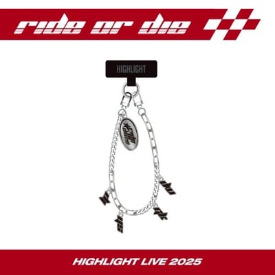 HIGHLIGHT LIVE 2025 "RIDE OR DIE" 官方周邊 手機掛繩套組1