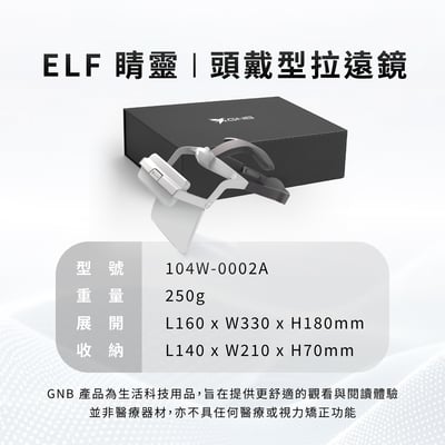 【睛靈Elf】頭戴型拉遠鏡8