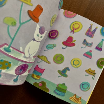 ねこがぼうしをかぶったら｜當貓咪戴上帽子4