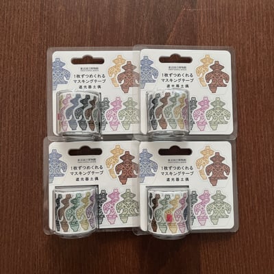 東京國立博物館｜遮光器捲紙膠帶1