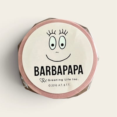 BARBAPAPA 泡泡先生紙膠帶1