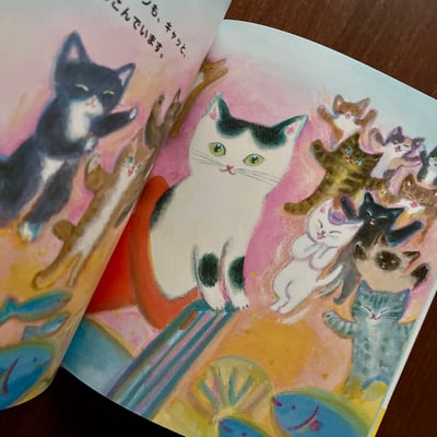 ねこがぼうしをかぶったら｜當貓咪戴上帽子6