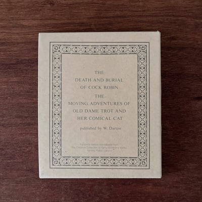 コック・ロビンの死と埋葬 / トロットおばさんとこっけい猫君の奇妙な冒険（The Death and Burial of Cock Robin / The Moving Adventures of Old Dame Trot and Her Comical Cat）8