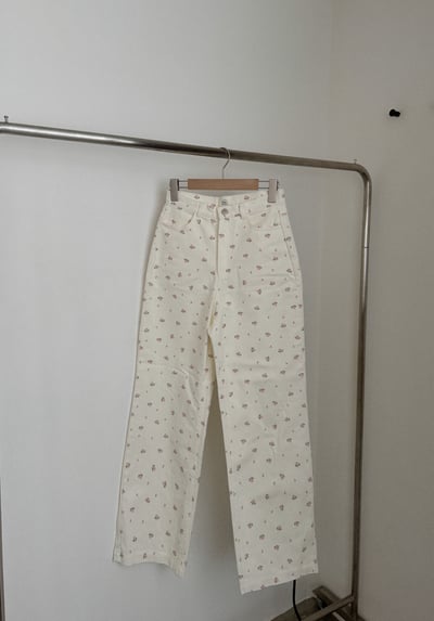 普羅旺斯玫瑰牛仔褲4