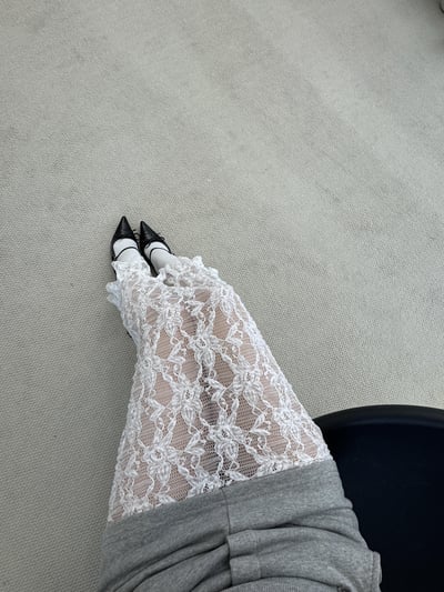 奧拉的法式雙重奏蕾絲裙3