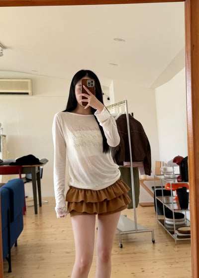 瑪莉安娜絨布蛋糕褲裙3