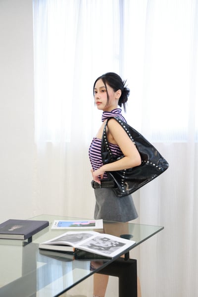 午夜玫瑰小花短裙3