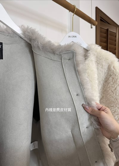 A01 巴黎午後棉花雲朵外套6