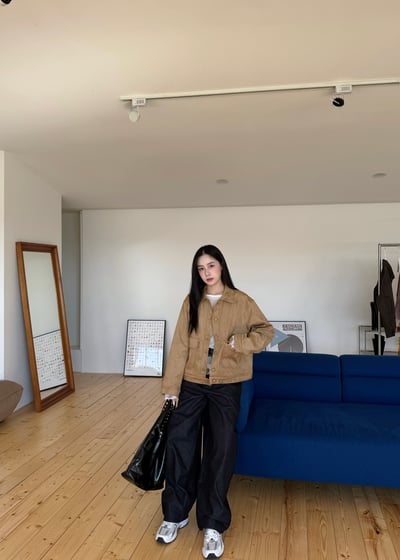 卡蜜兒浪漫繆思麂皮外套1