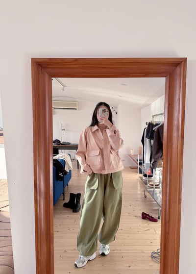 卡蜜兒浪漫繆思麂皮外套4