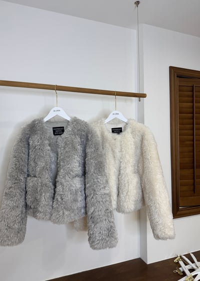 A01 巴黎午後棉花雲朵外套5