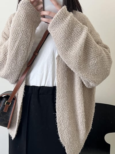 A012 單釦罩衫外套2