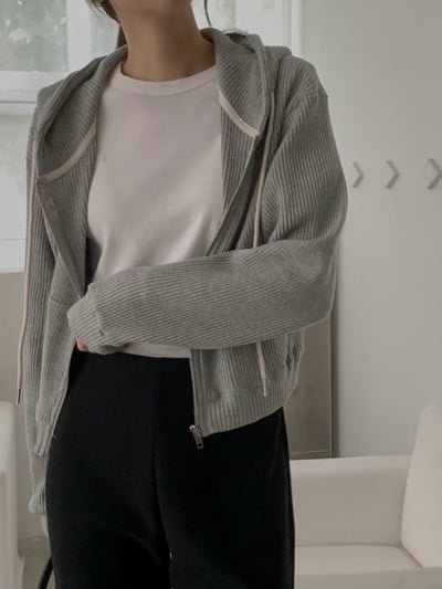 F10 華夫格連帽外套7