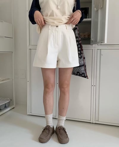 Ap06 什麼都能搭白色短褲1