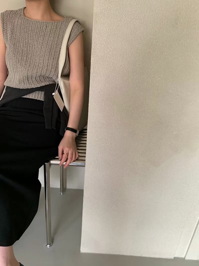 B08 針織無袖上衣6