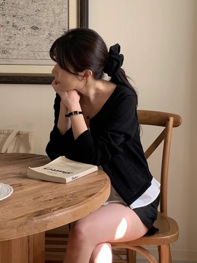 春夏圓領小開衫3