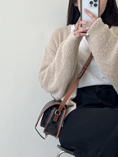 A012 單釦罩衫外套3