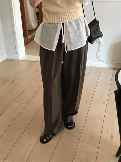 Ap16 日常綁帶西褲3