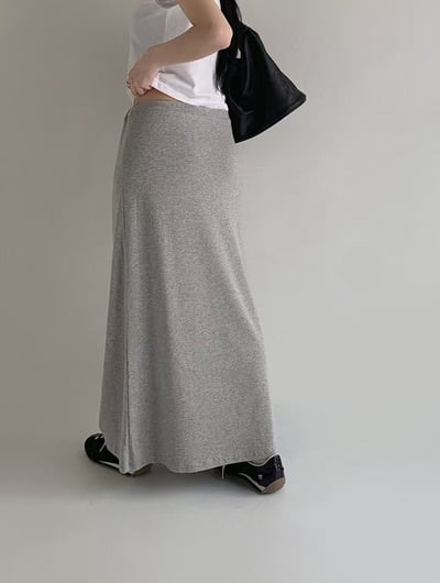 J15 棉質綁帶長裙6