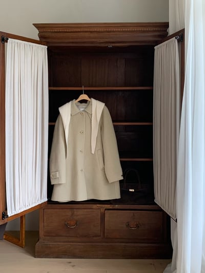 De11 羊毛手工中長款大衣11