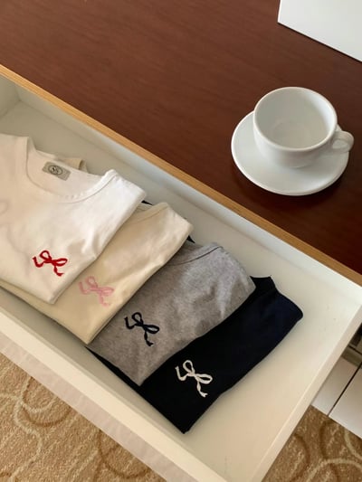 A004 今年一定要有一件的蝴蝶結t5