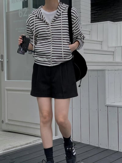 F10 華夫格連帽外套2