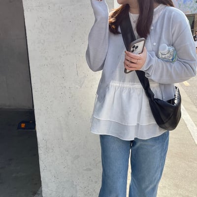 Ap20 春日棉麻小罩衫1