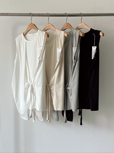 Ju07 綁帶設計無袖上衣10