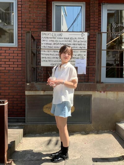 J07 午後浪漫短袖襯衫2