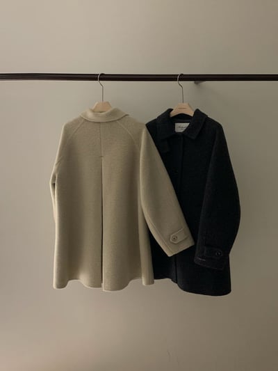 De11 羊毛手工中長款大衣12