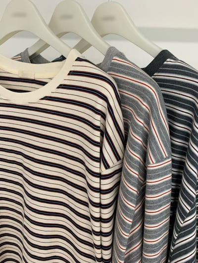 Oc12 寬鬆條紋上衣9