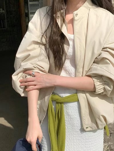 Ap18 spring蓬蓬花苞外套9