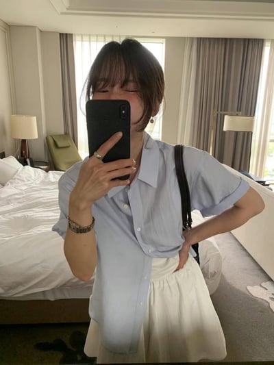 J07 午後浪漫短袖襯衫3