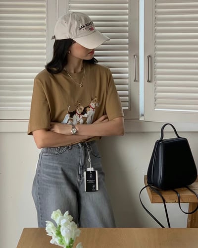 B04 可愛狗狗Tee4