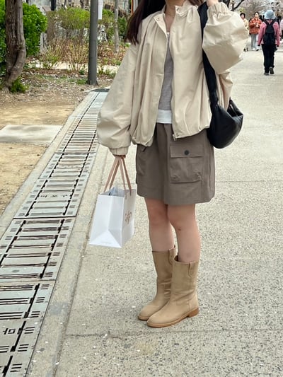 Ap02 鬆緊口袋裙3