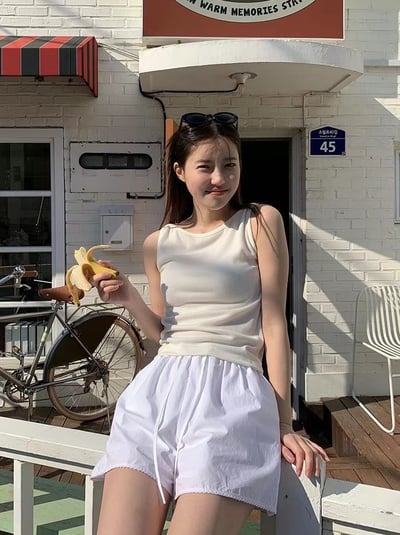 D06 細肩純色背心4